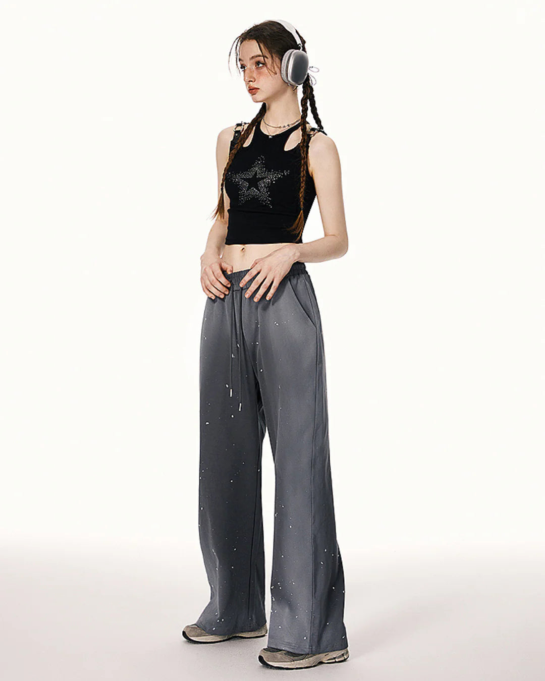 Y2K Rhinestone Shirt