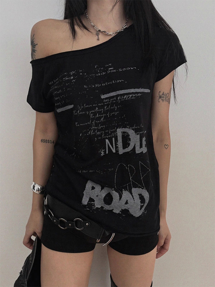Y2K Black Tank Top