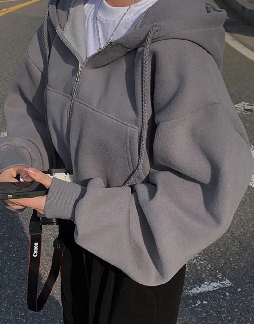 Y2K Cropped Hoodie