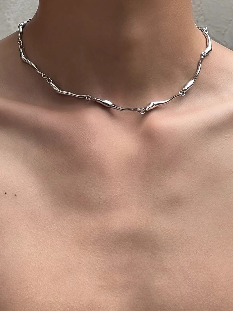 Minimalist Silver Necklace