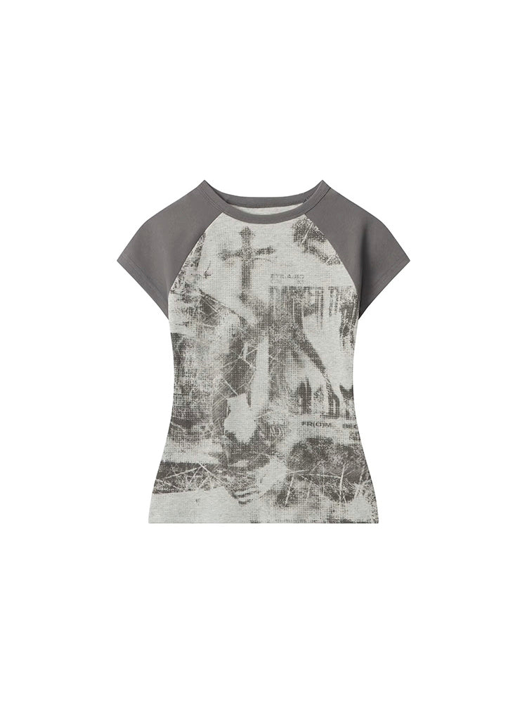 Y2K Cross Shirt
