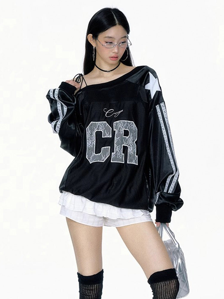 Y2K Embroidery Top