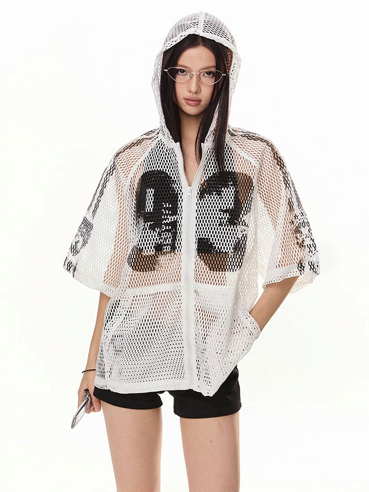 Y2K Knitted Hoodie
