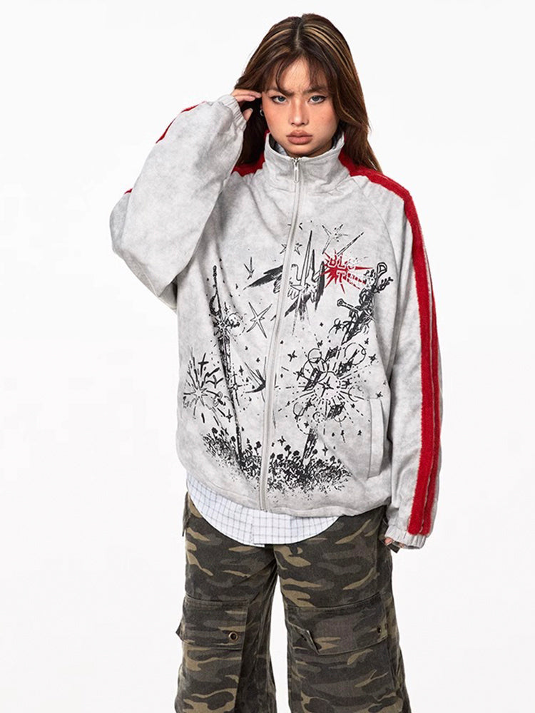 Y2K Graffiti Jacket
