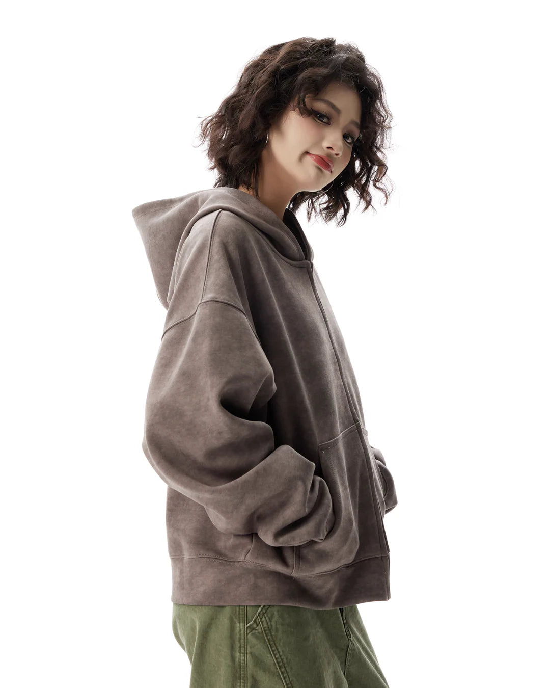 Y2K Cyber Zip Up Hoodie