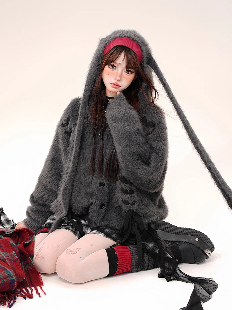 Y2K Bunny Hoodie
