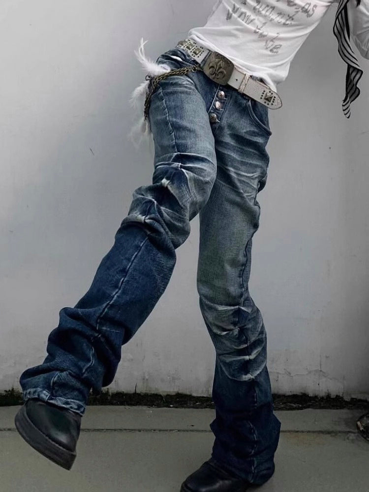 Y2K Distressed Jeans