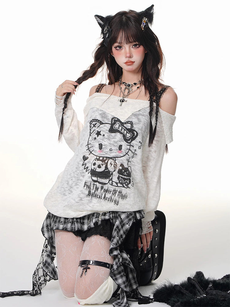 Asymmetrical Short Skirt