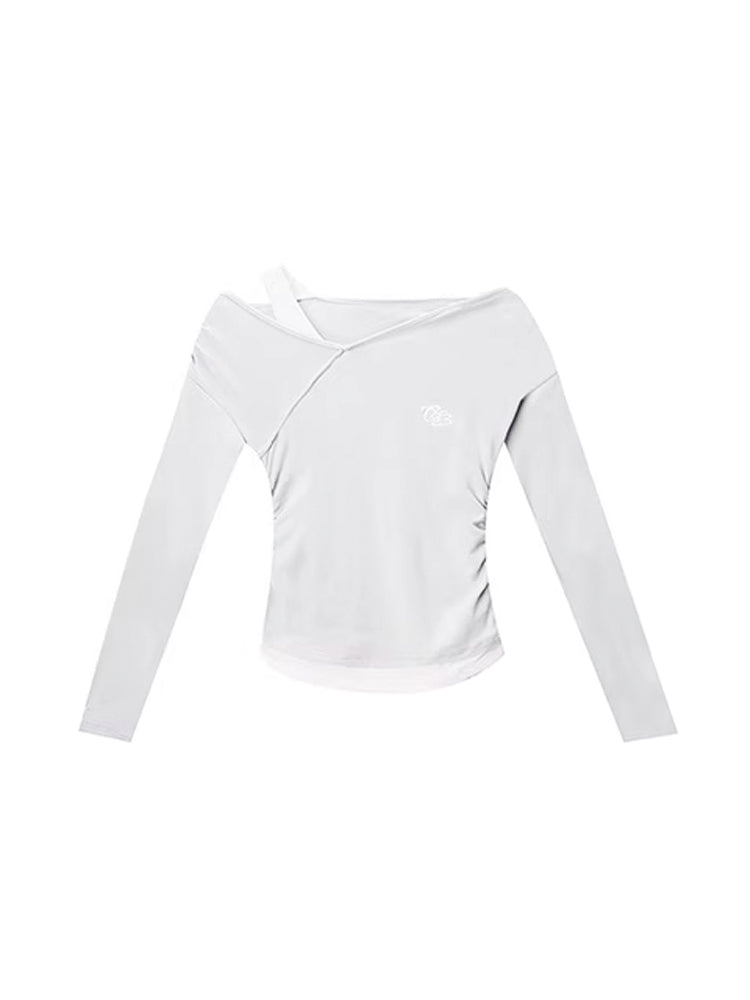 Black Y2K Long Sleeve Shirt
