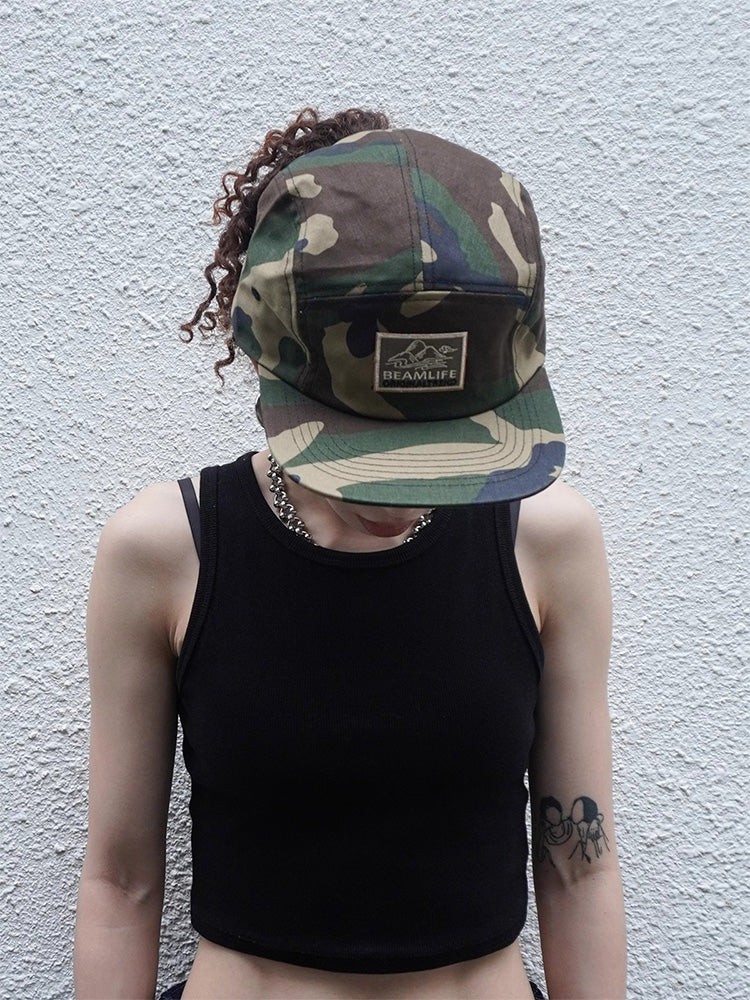 Y2K Camo Cap