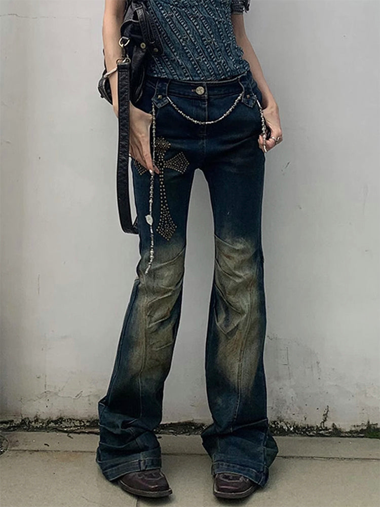 Y2K Cross Jeans