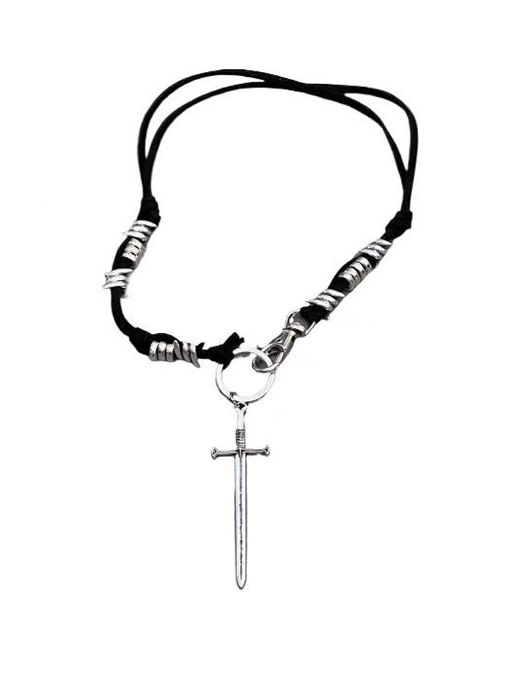 Y2K Sword Necklace