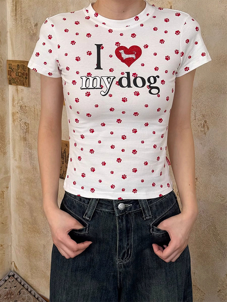 Y2K Dog Shirt