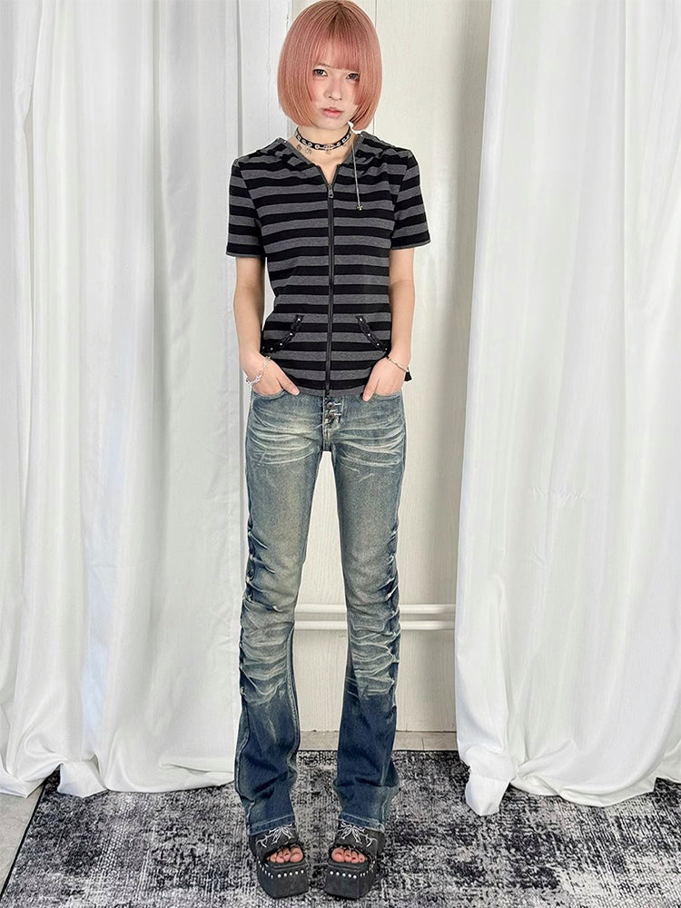 Y2K Distressed Jeans
