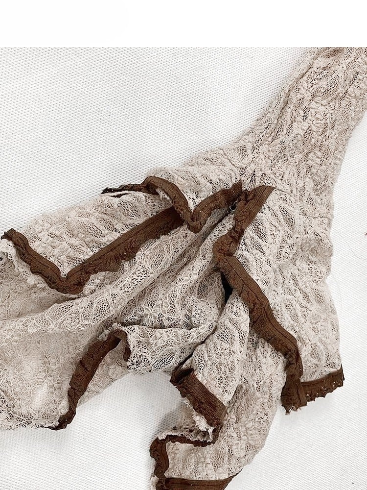 Y2K Lace Cardigan