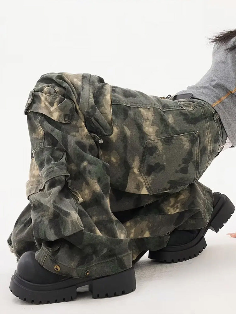 Y2K Baggy Camo Pants