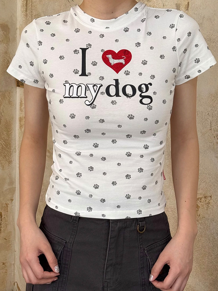 Y2K Dog Shirt