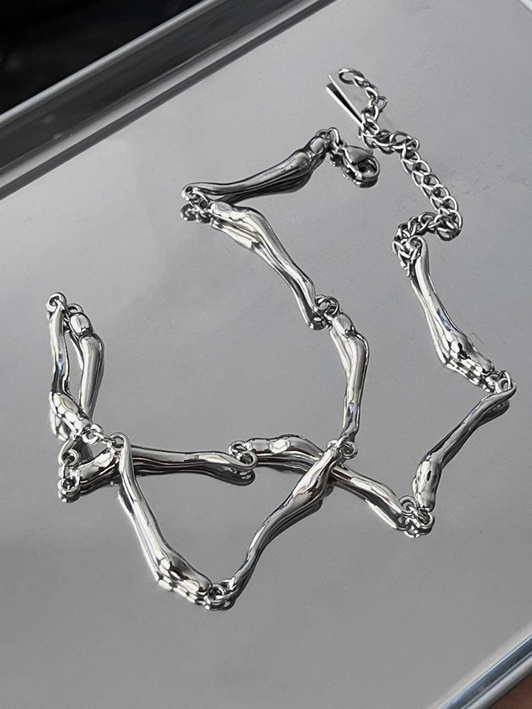 Minimalist Silver Necklace