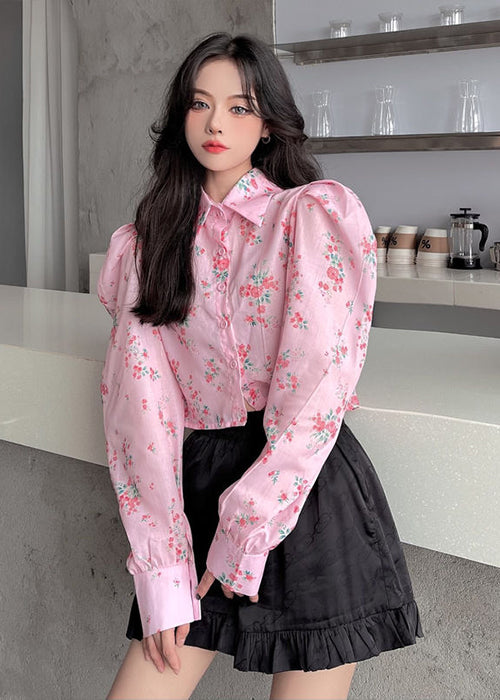 Floral Y2K Top