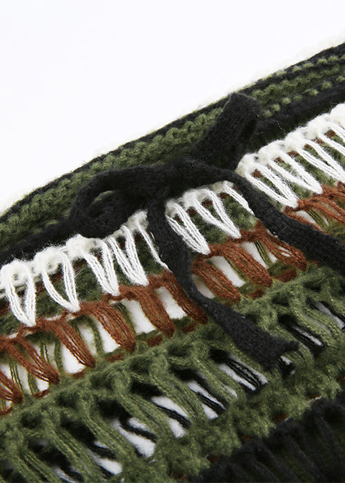 Y2K Striped Sweater