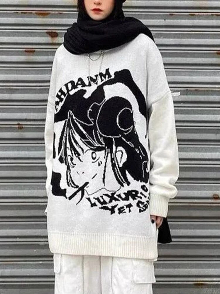Aesthetic Anime Sweater
