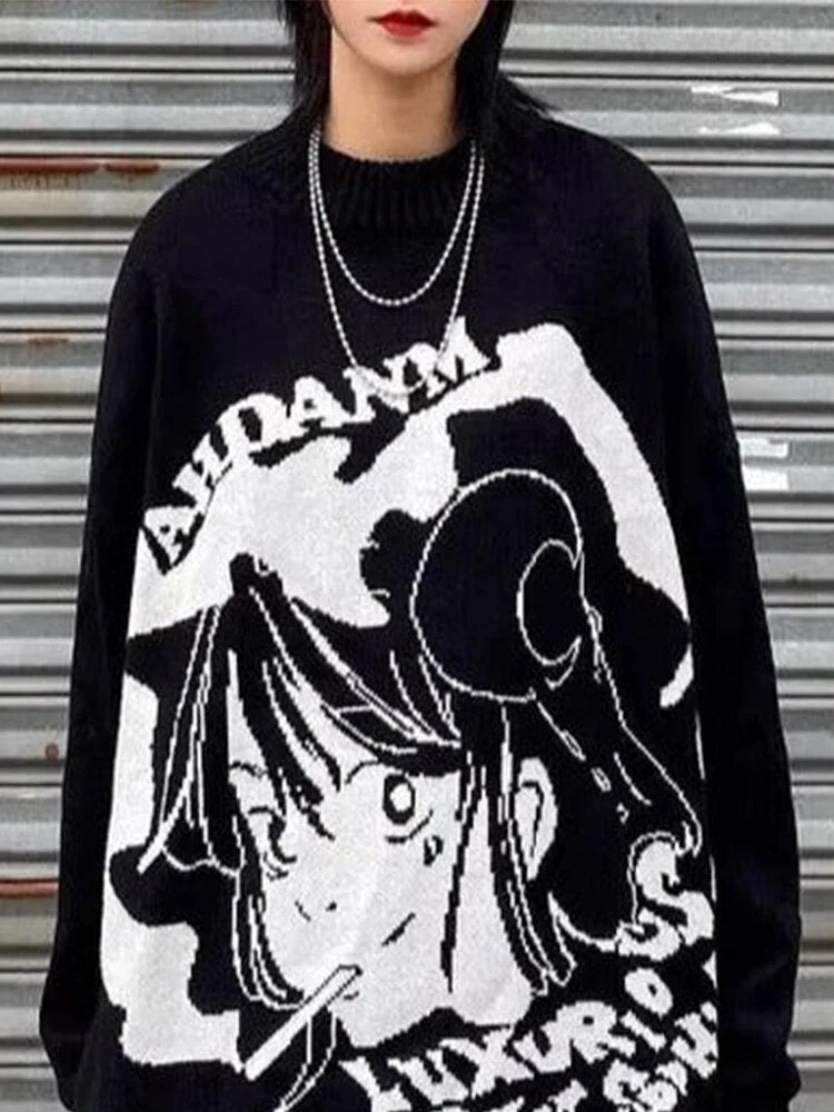 Aesthetic Anime Sweater