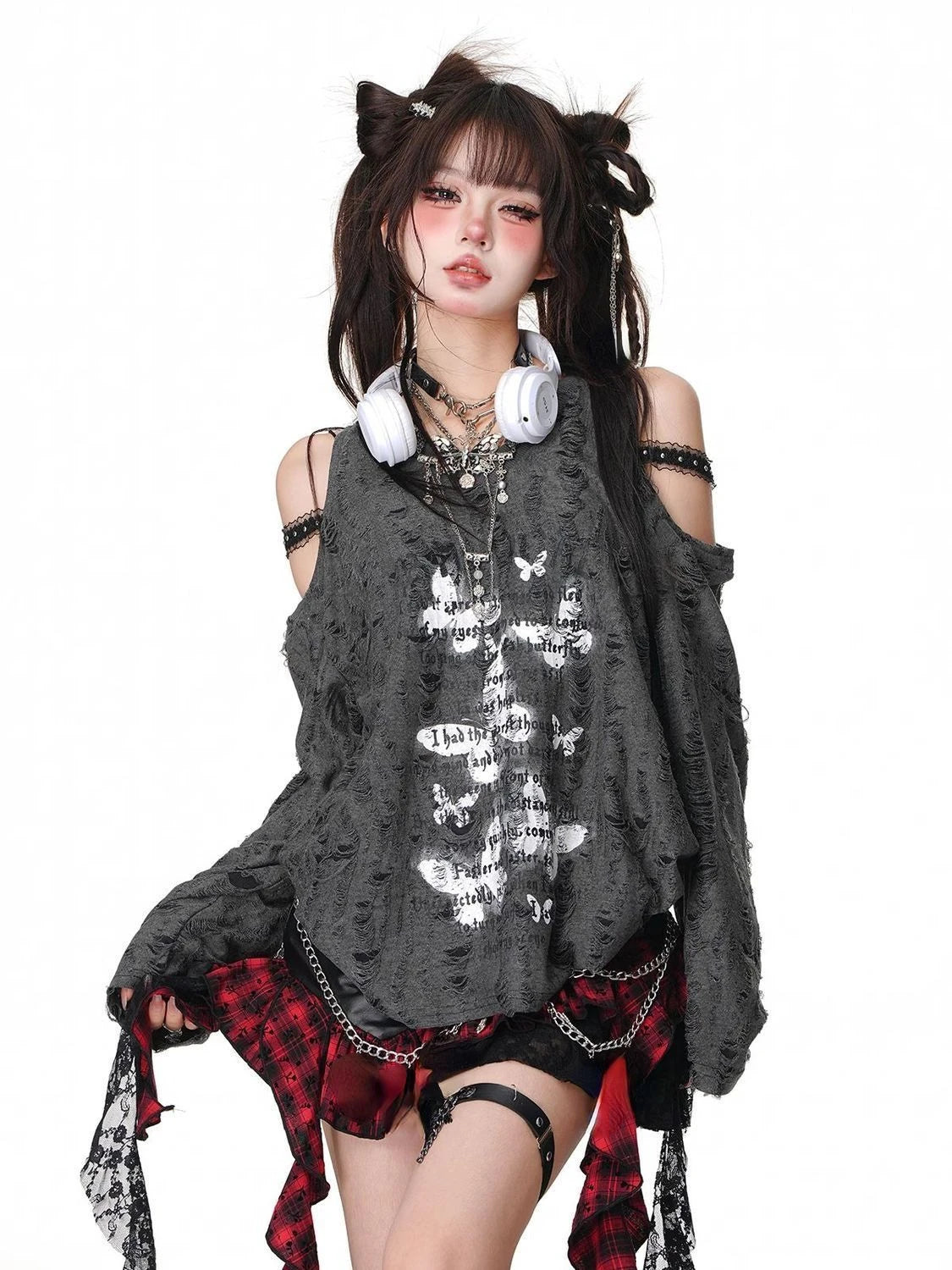 Y2K Butterfly Top