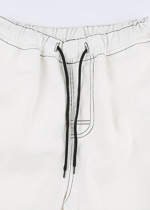 Y2K White Pants