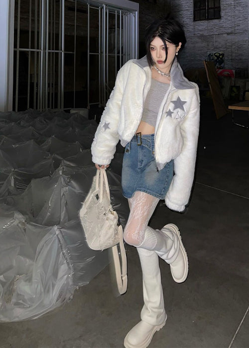 Y2K Velvet Jacket
