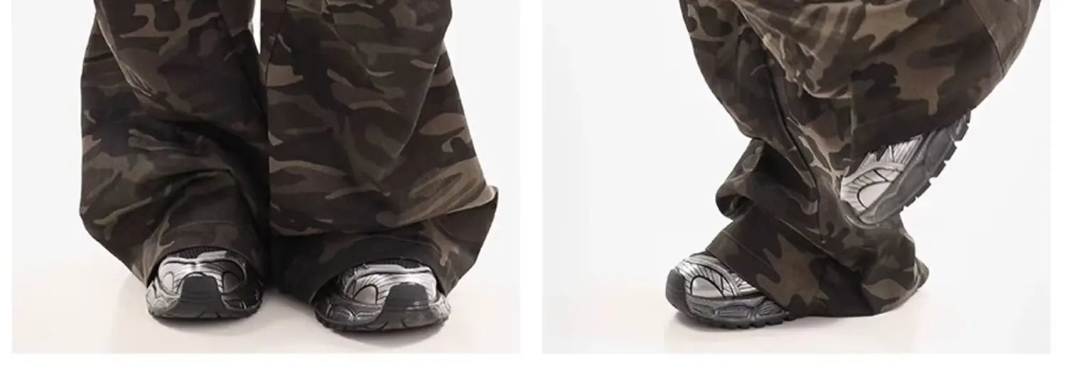 Y2K Camouflage Cargo Pants