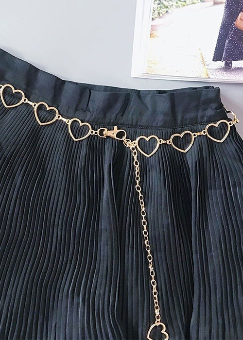 Y2K Heart Belt