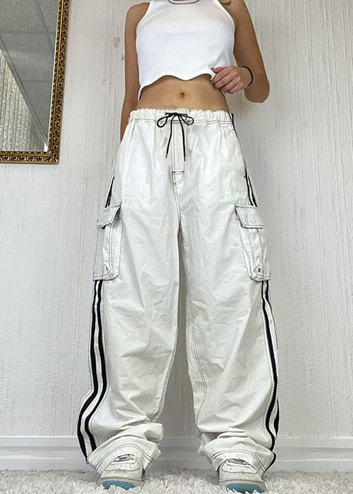 Y2K White Pants