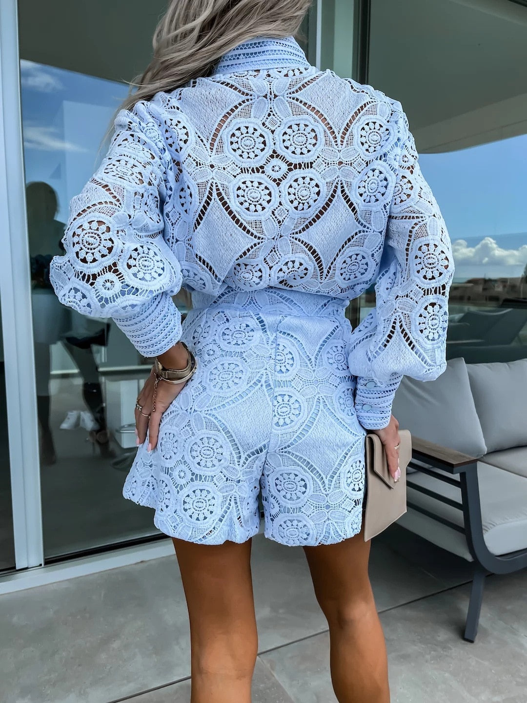 Lace 2000s Tracksuit