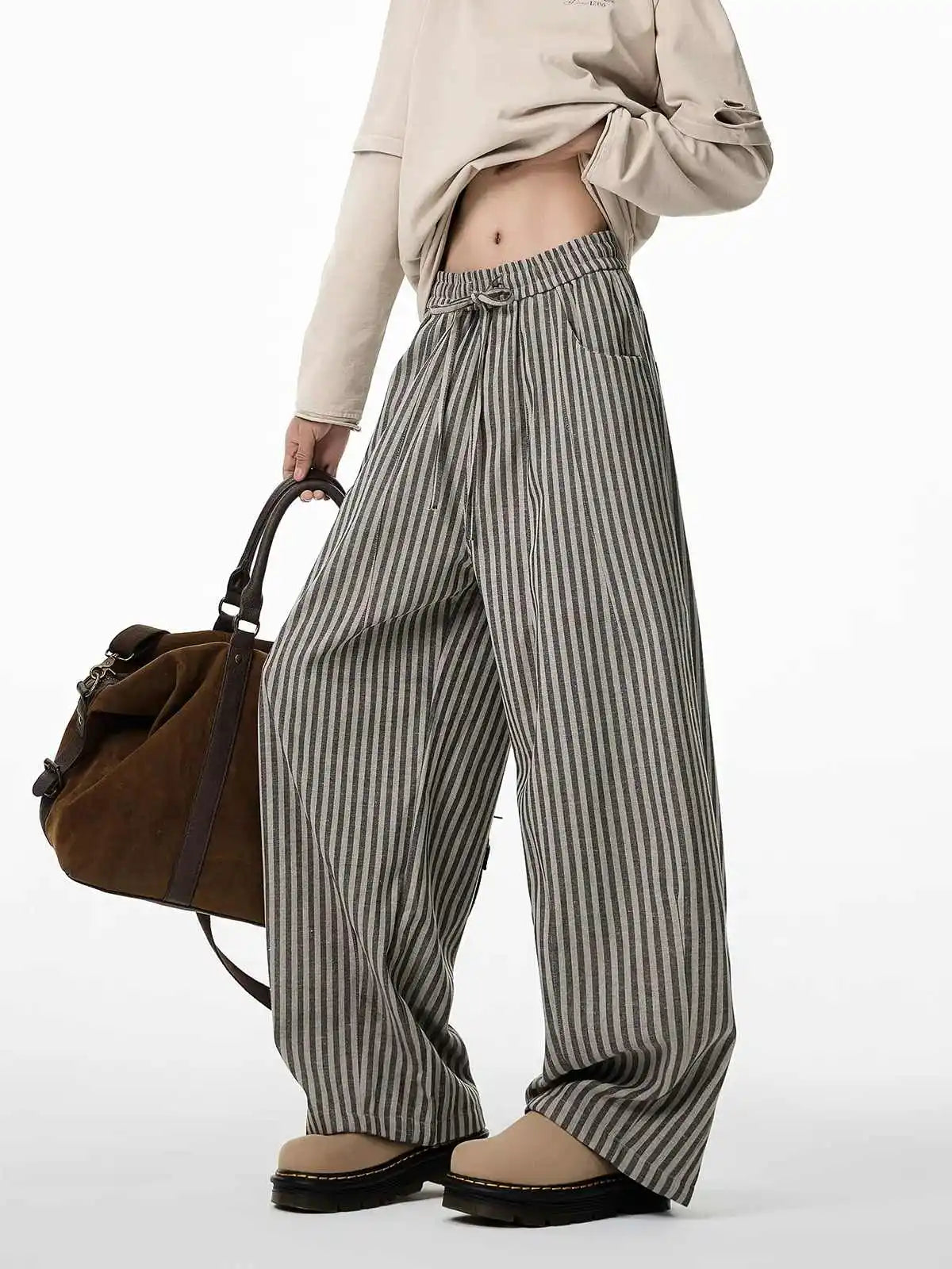 Black and White Pants