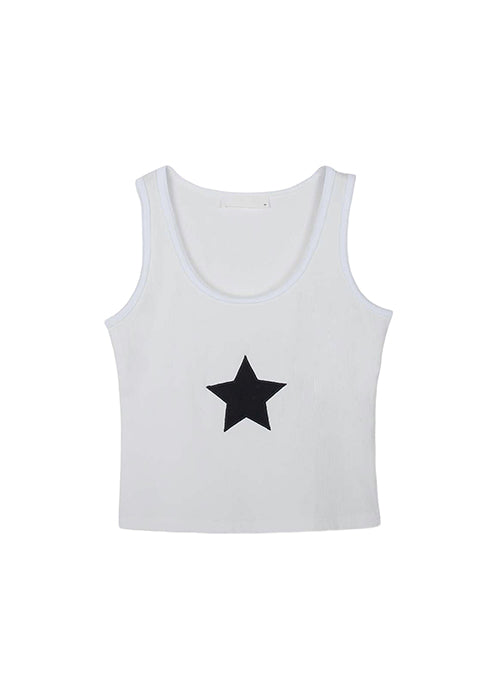 Star Tank Top Y2K