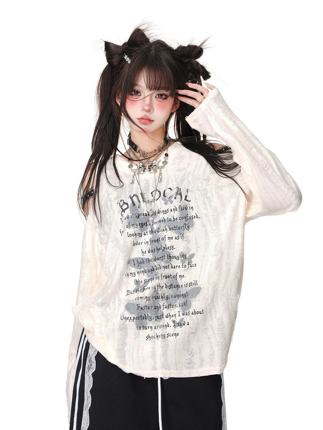 Y2K Butterfly Top