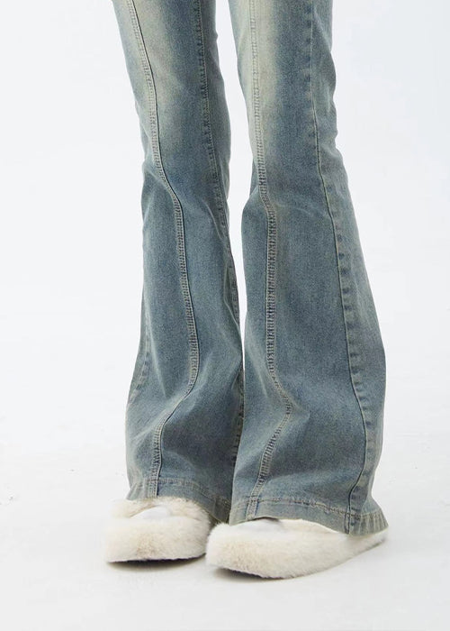 Y2K Low Rise Flare Jeans