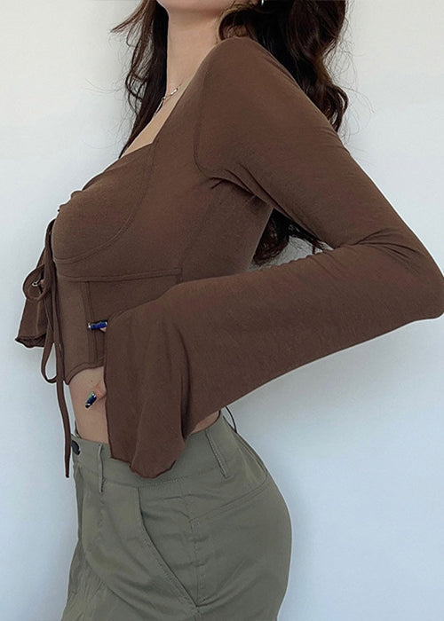 Long Sleeve Top Y2K