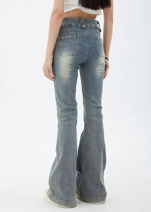 Y2K Low Rise Flare Jeans