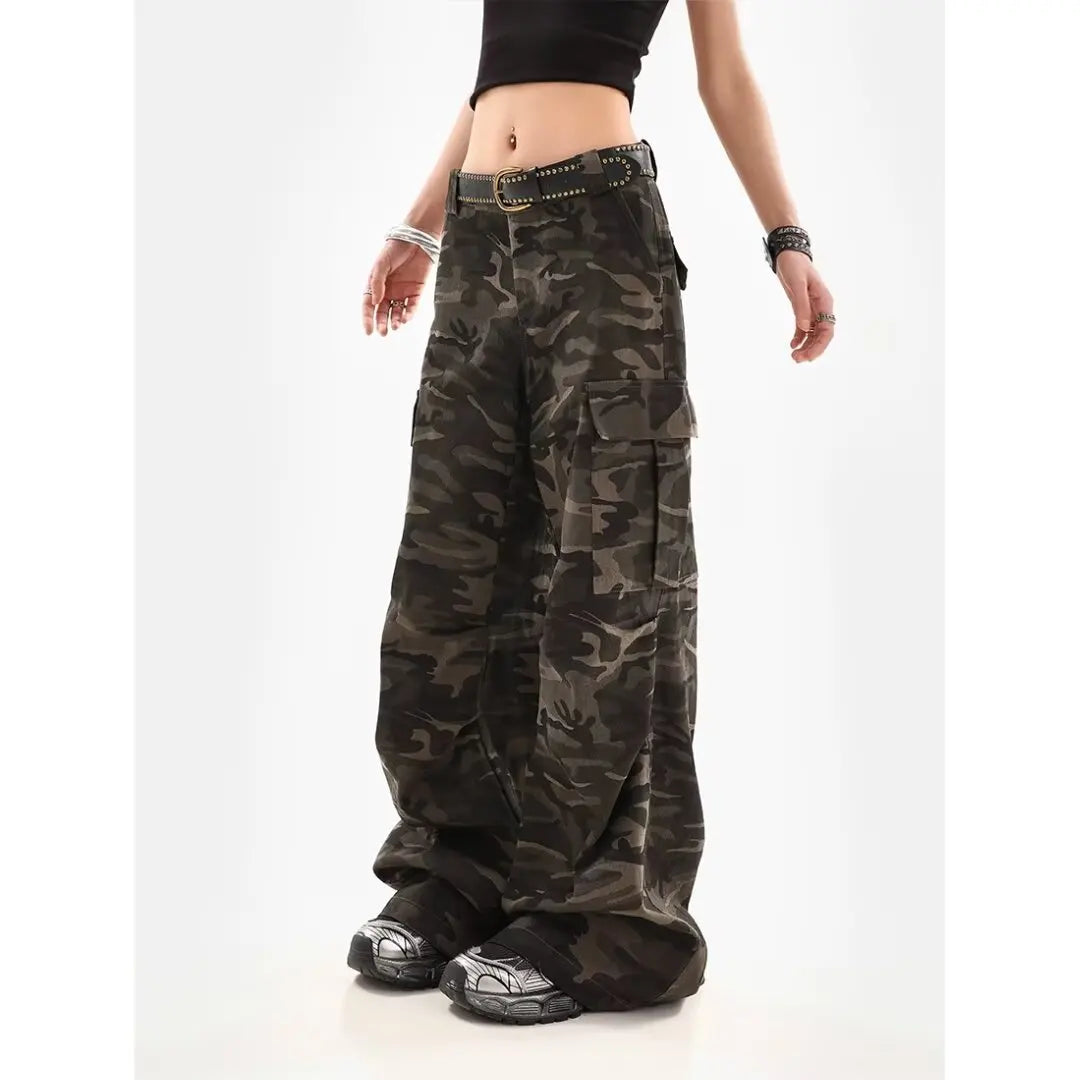 Y2K Camouflage Cargo Pants