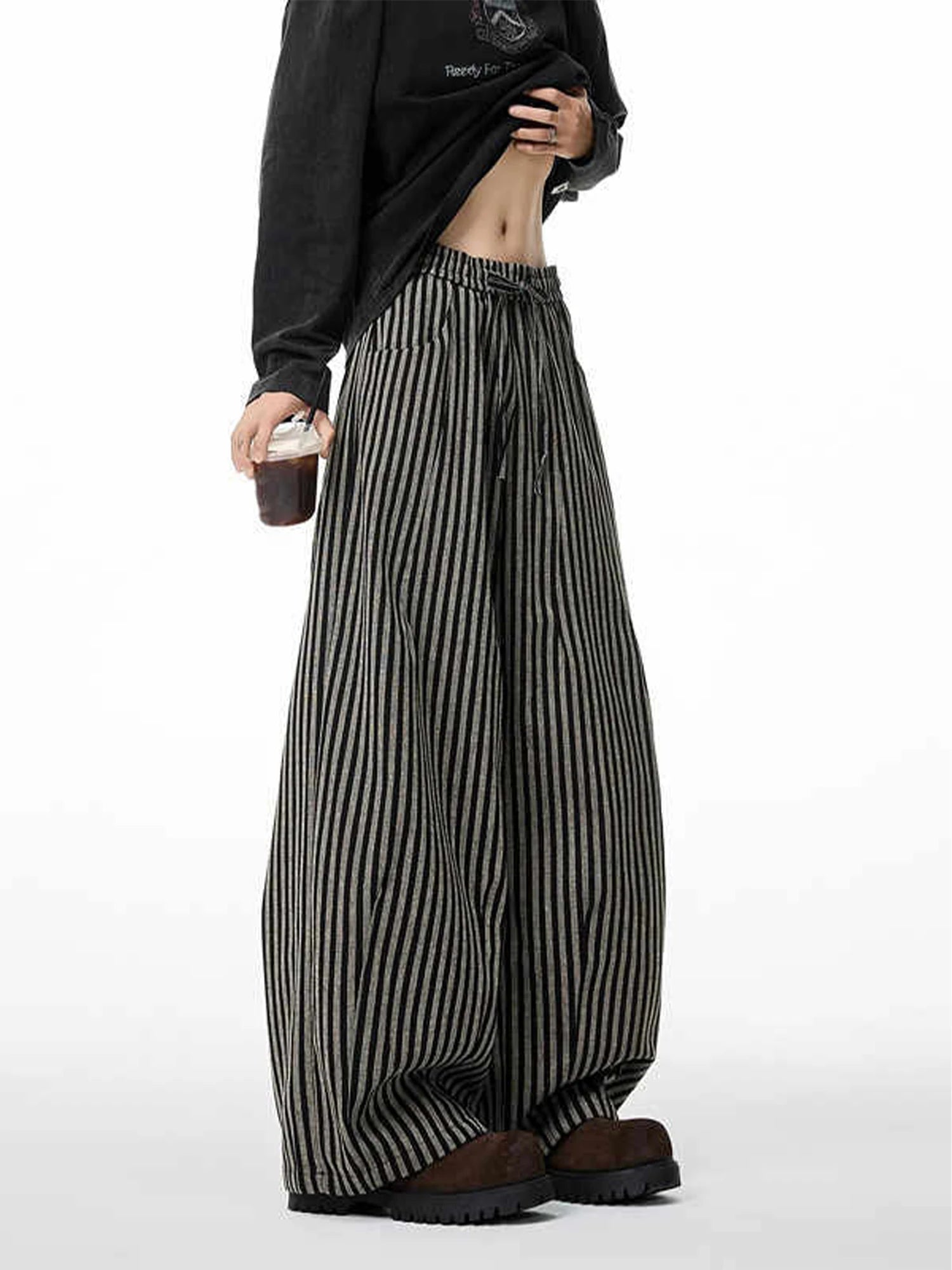 Black and White Pants
