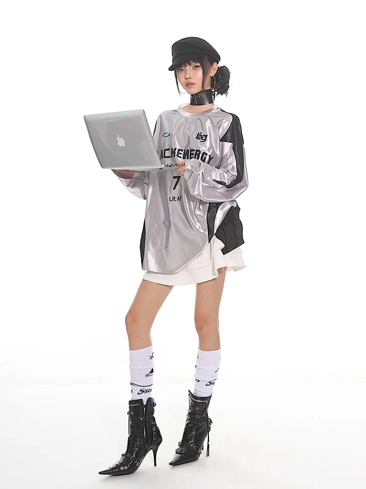 Y2K Silver Jersey