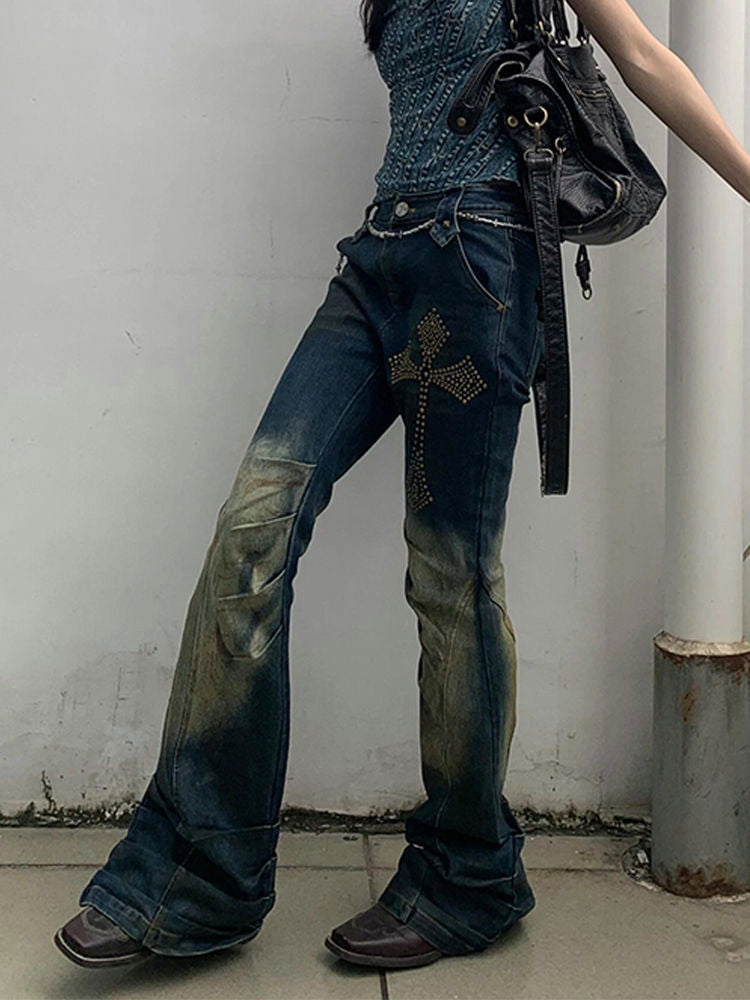 Y2K Cross Jeans