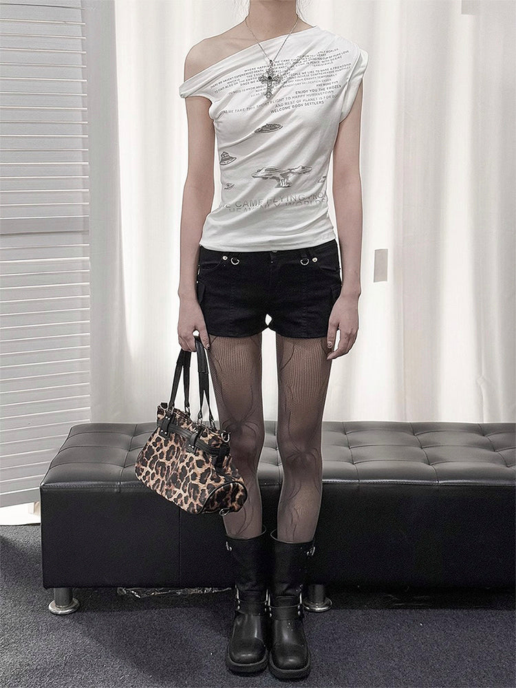 Black Baggy Shorts