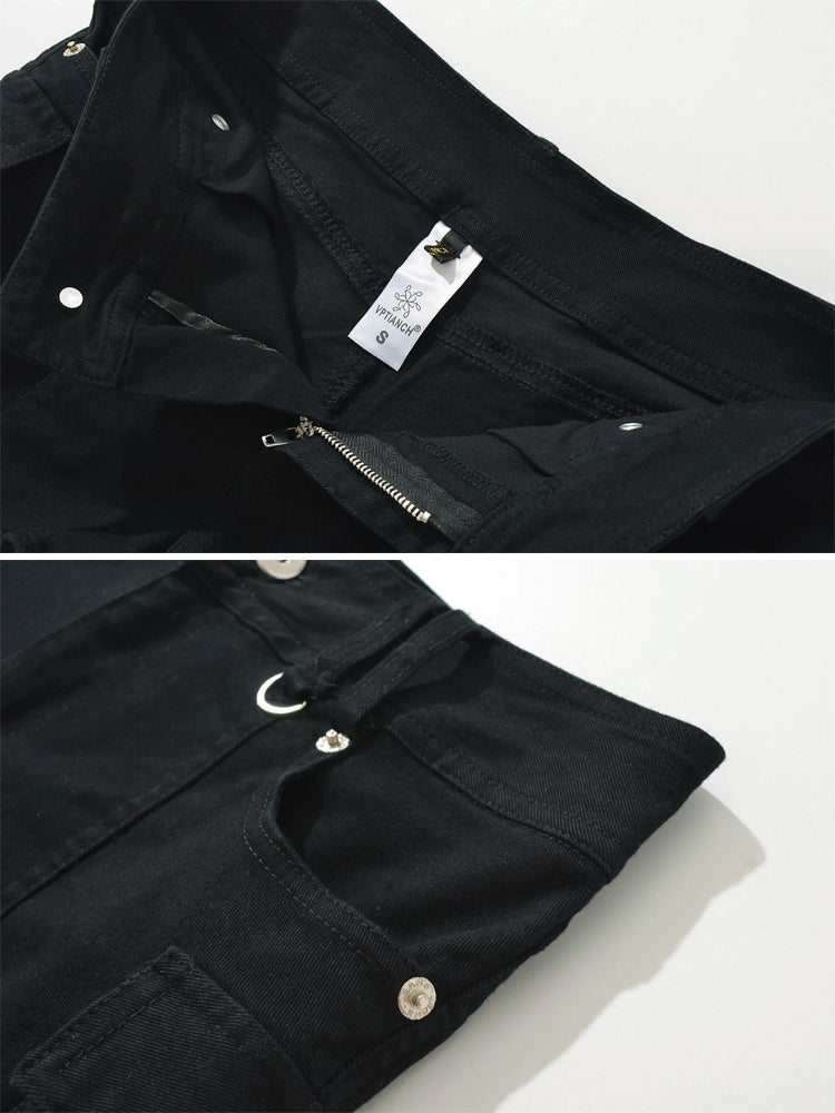 Black Baggy Shorts