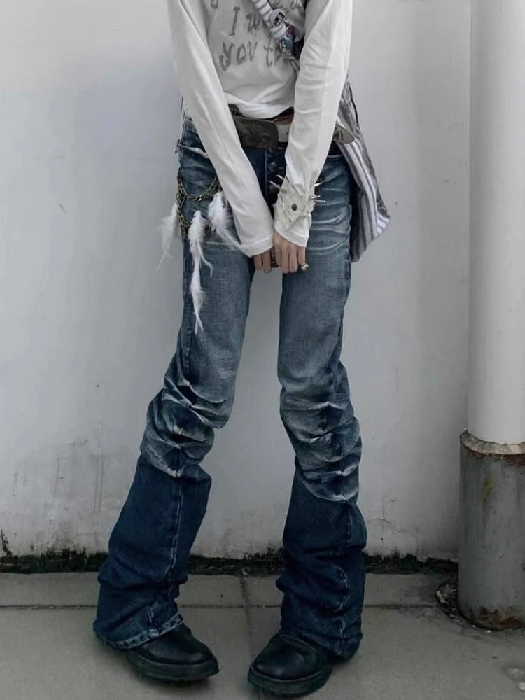Y2K Distressed Jeans