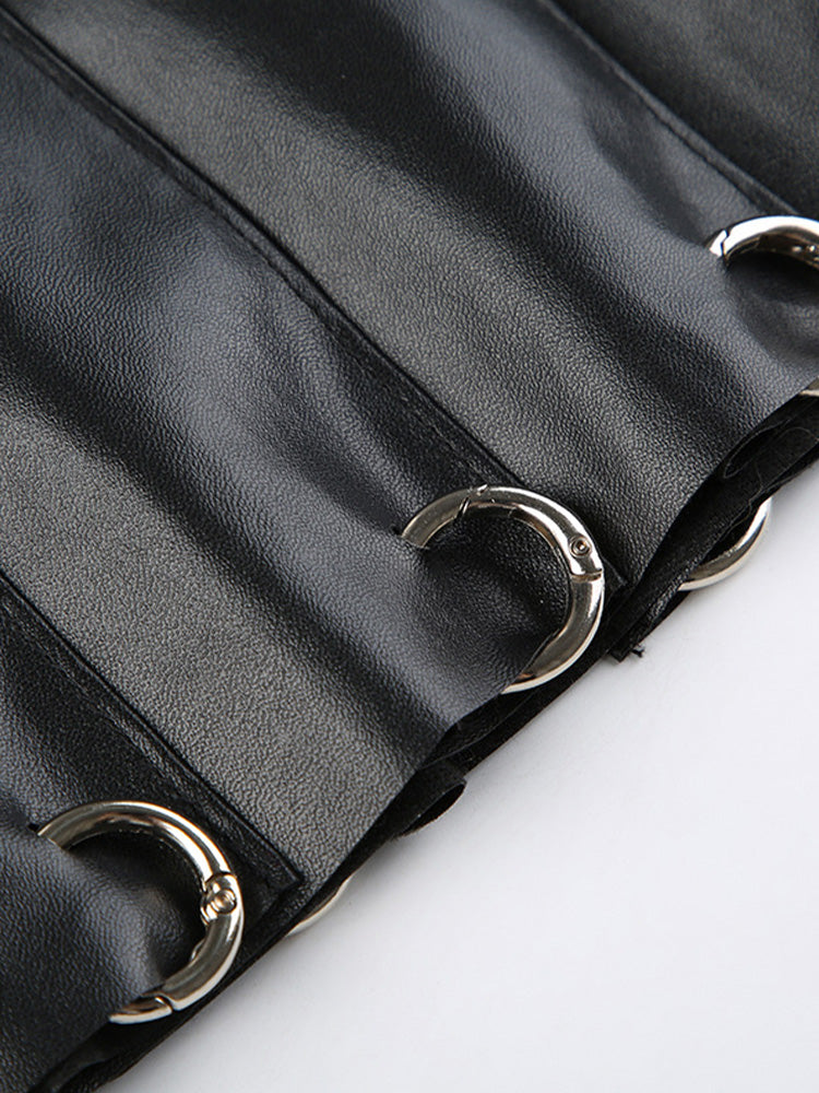 Y2K Gothic Mini Skirt
