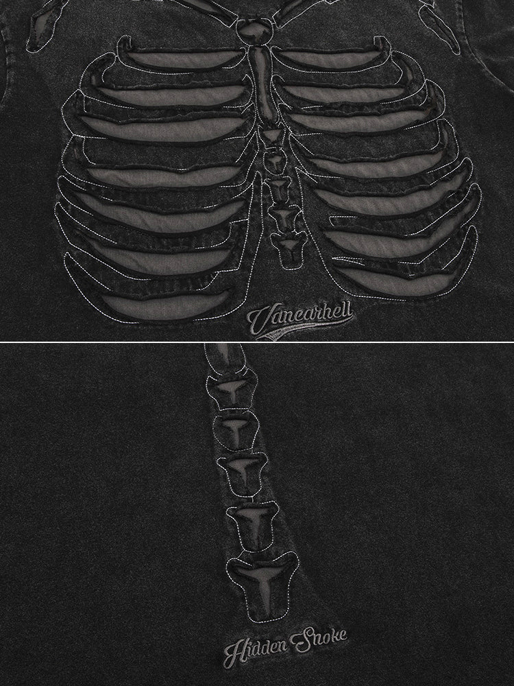 Y2K Skull Shirt