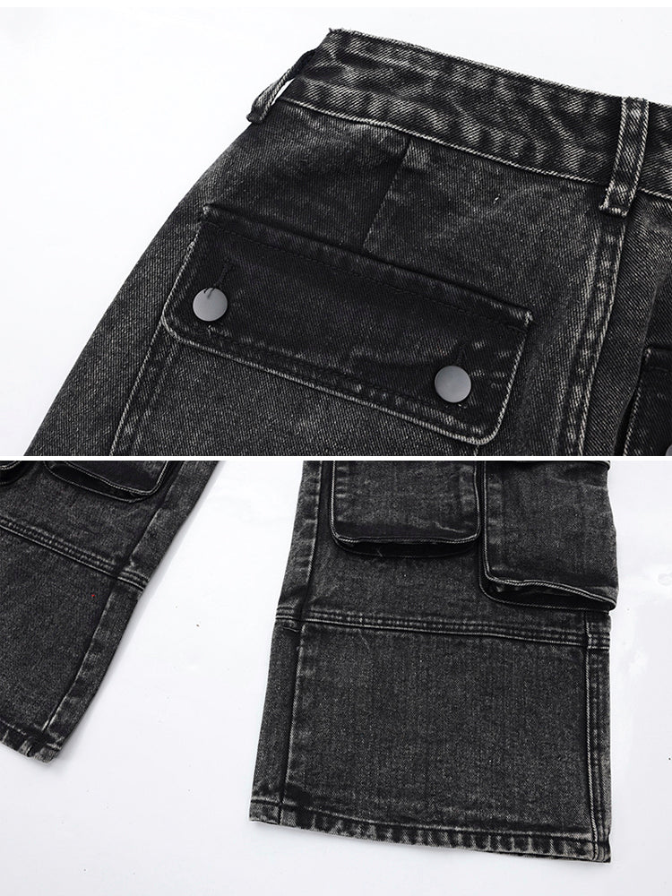 Y2K Multi Pocket Jeans