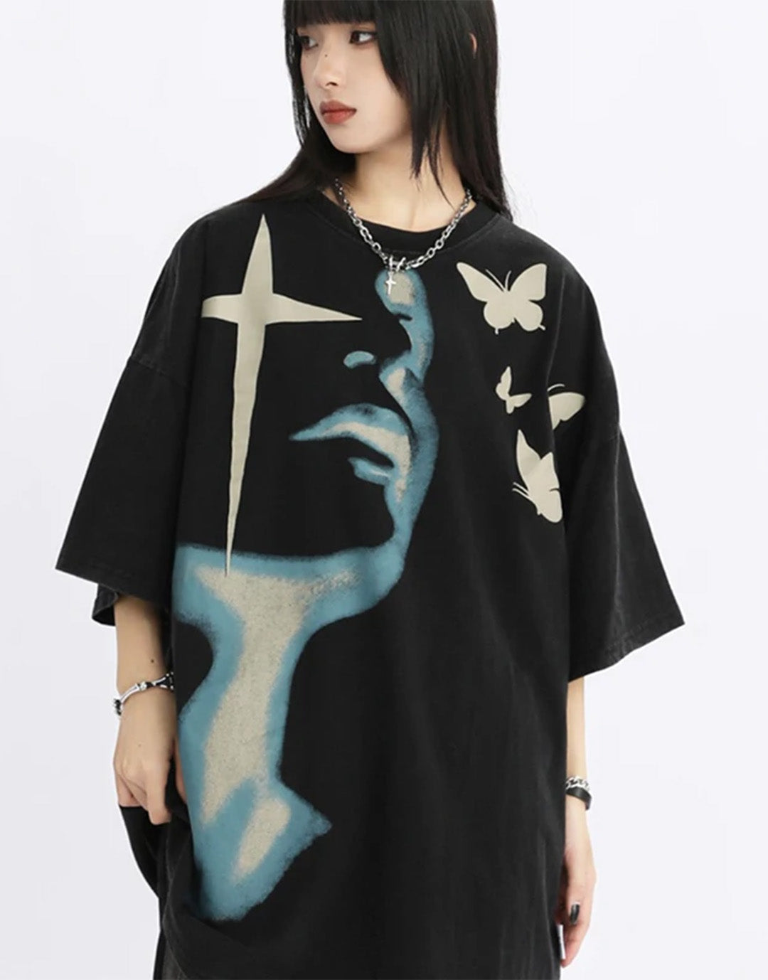 baggy shirt y2k